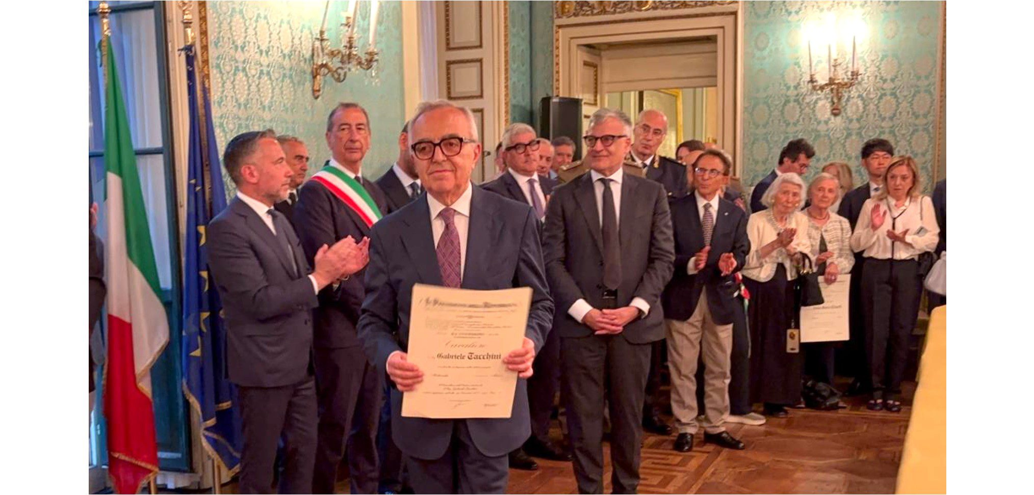 GABRIELE TACCHINI, VICEPRESIDENTE USSI, NOMINATO CAVALIERE AL MERITO DELLA REPUBBLICA