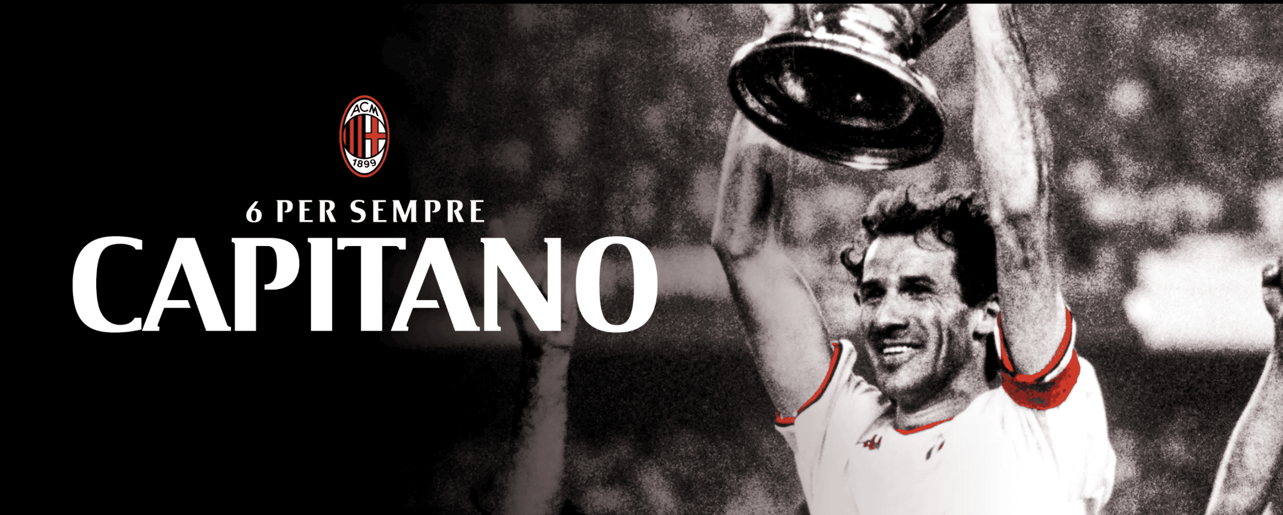 Addio nostro Capitano. Baresi vivrà col 6 eterno