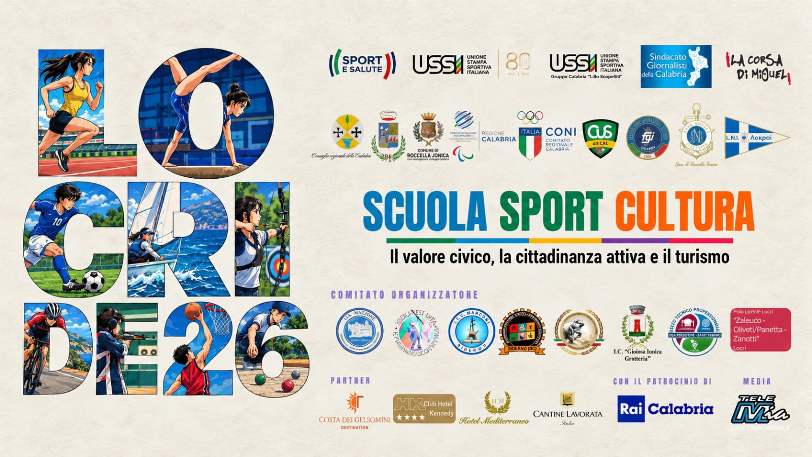 LOCRIDE26. La festa della Scuola, dello Sport e della Cultura